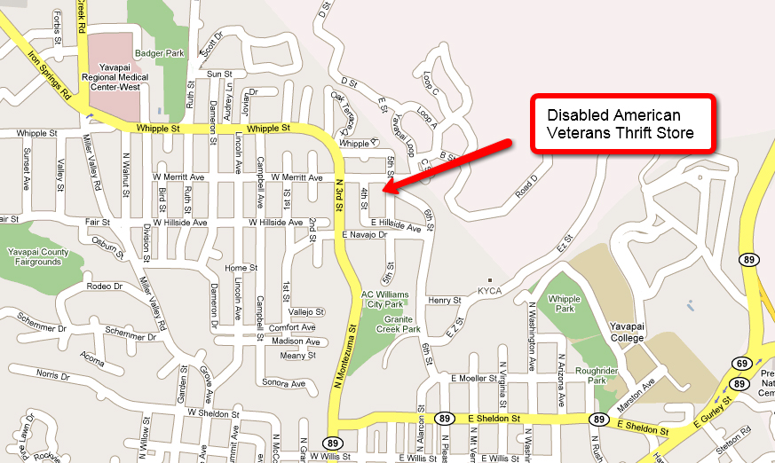 map to dav